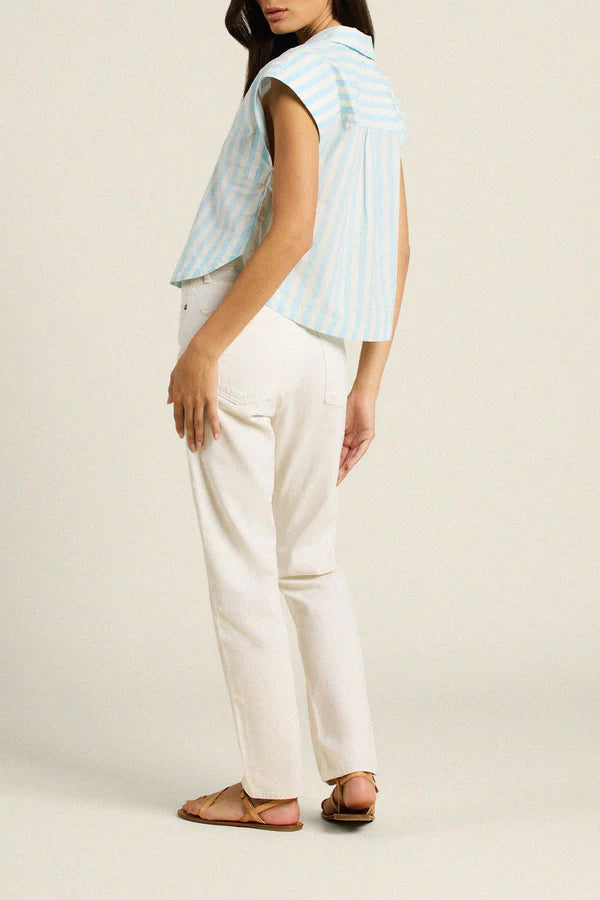 Tr1573 Isla Stripe Top