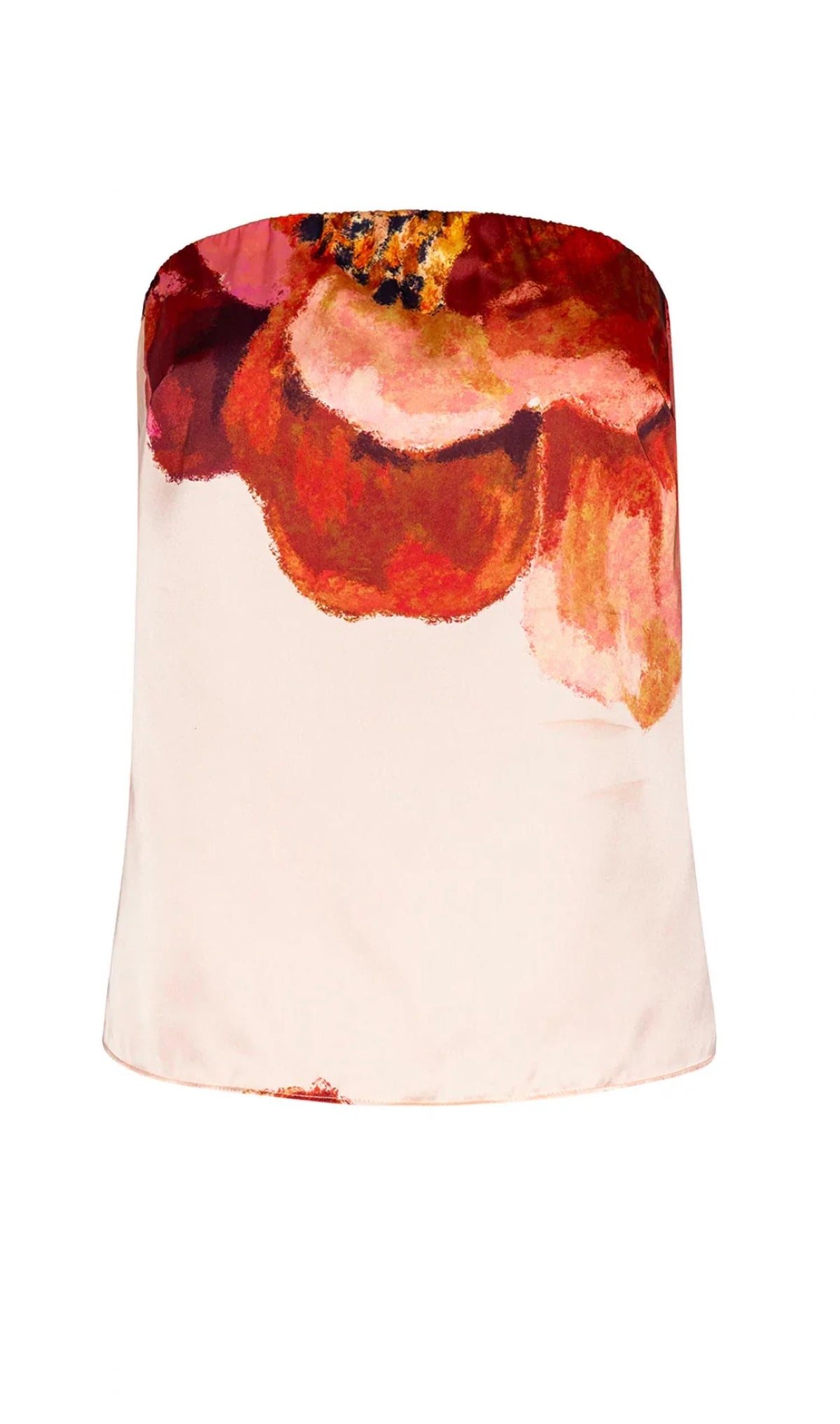 Mi9503 Peony Love Strapless Top