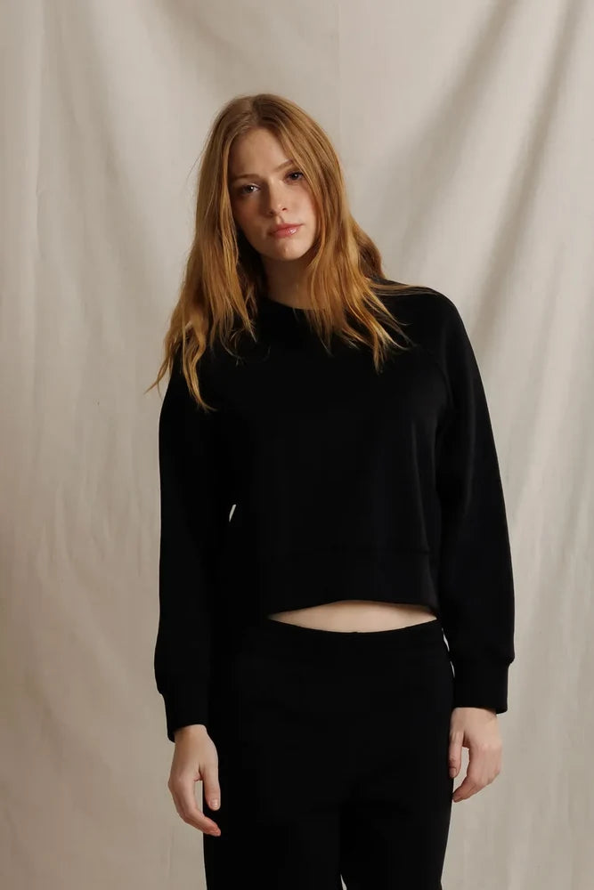 Pet349 Black Pureform Raglan Sweatshirt