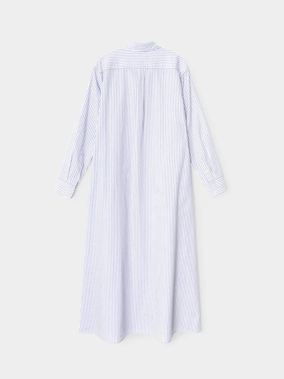 Xixs111 Blue Stripe Shirtdress