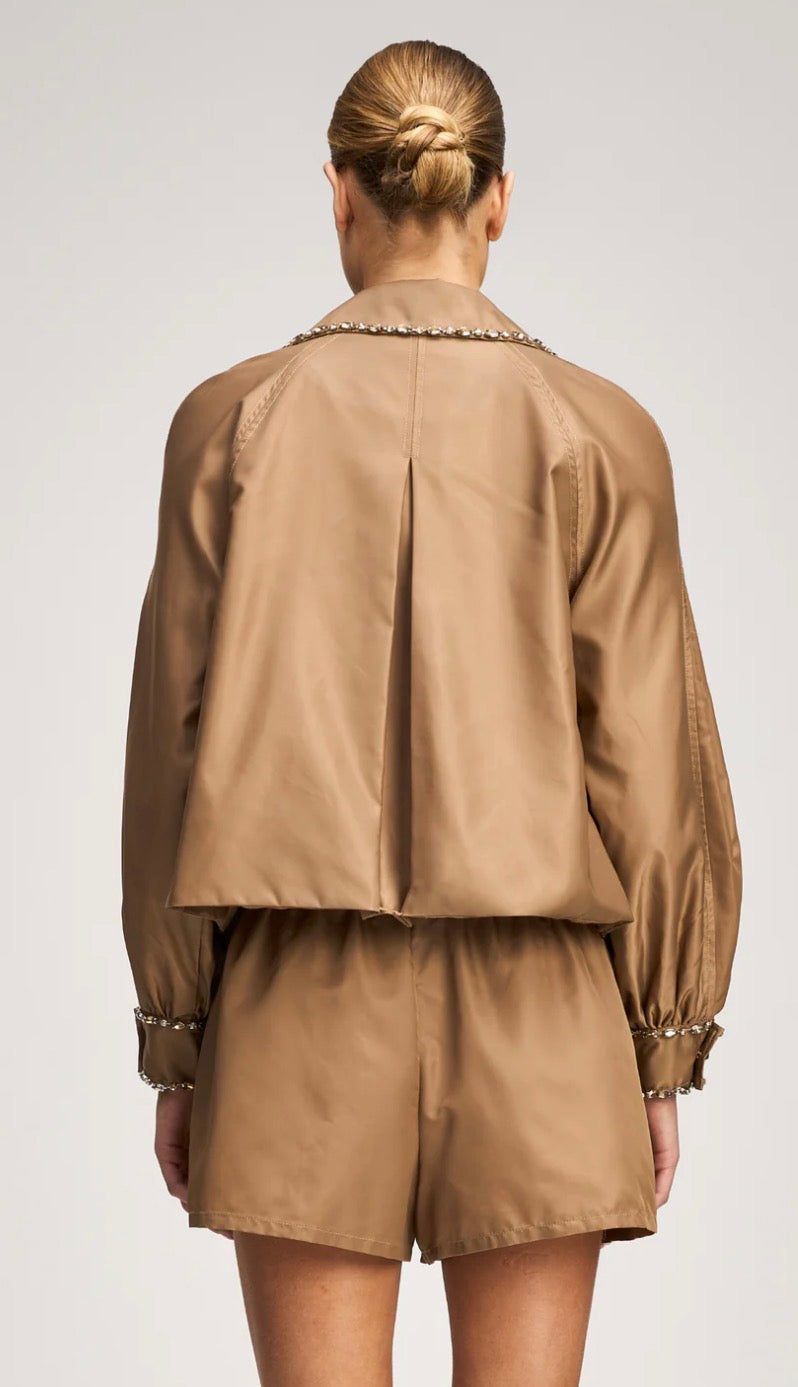 Cizj861 Rhinestone Chain Jacket