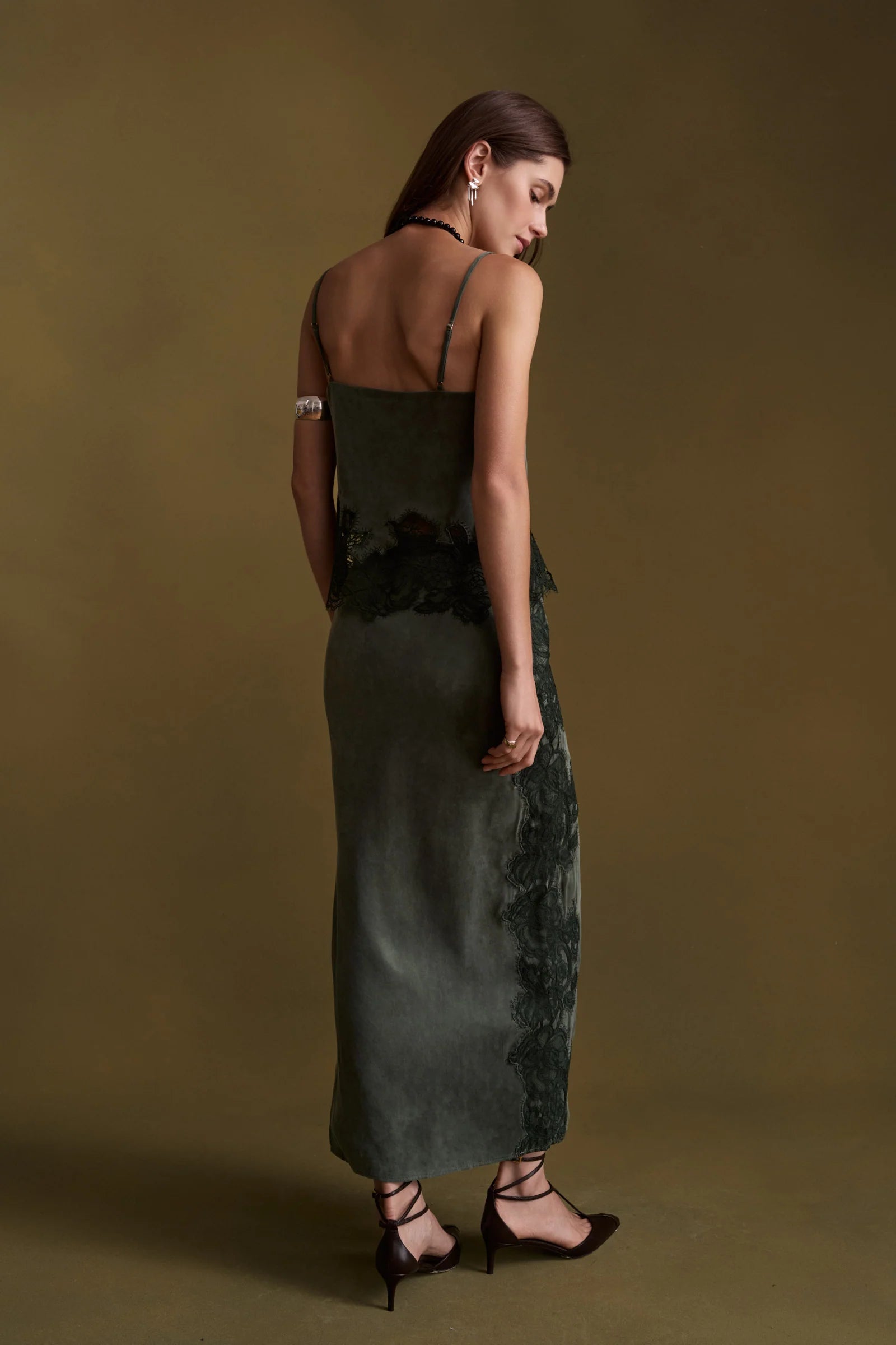 Hener Ivy Green Skirt