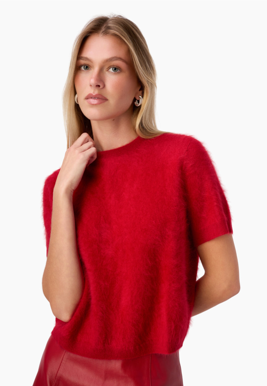 Cat07 Cherry Cashmere Sweater
