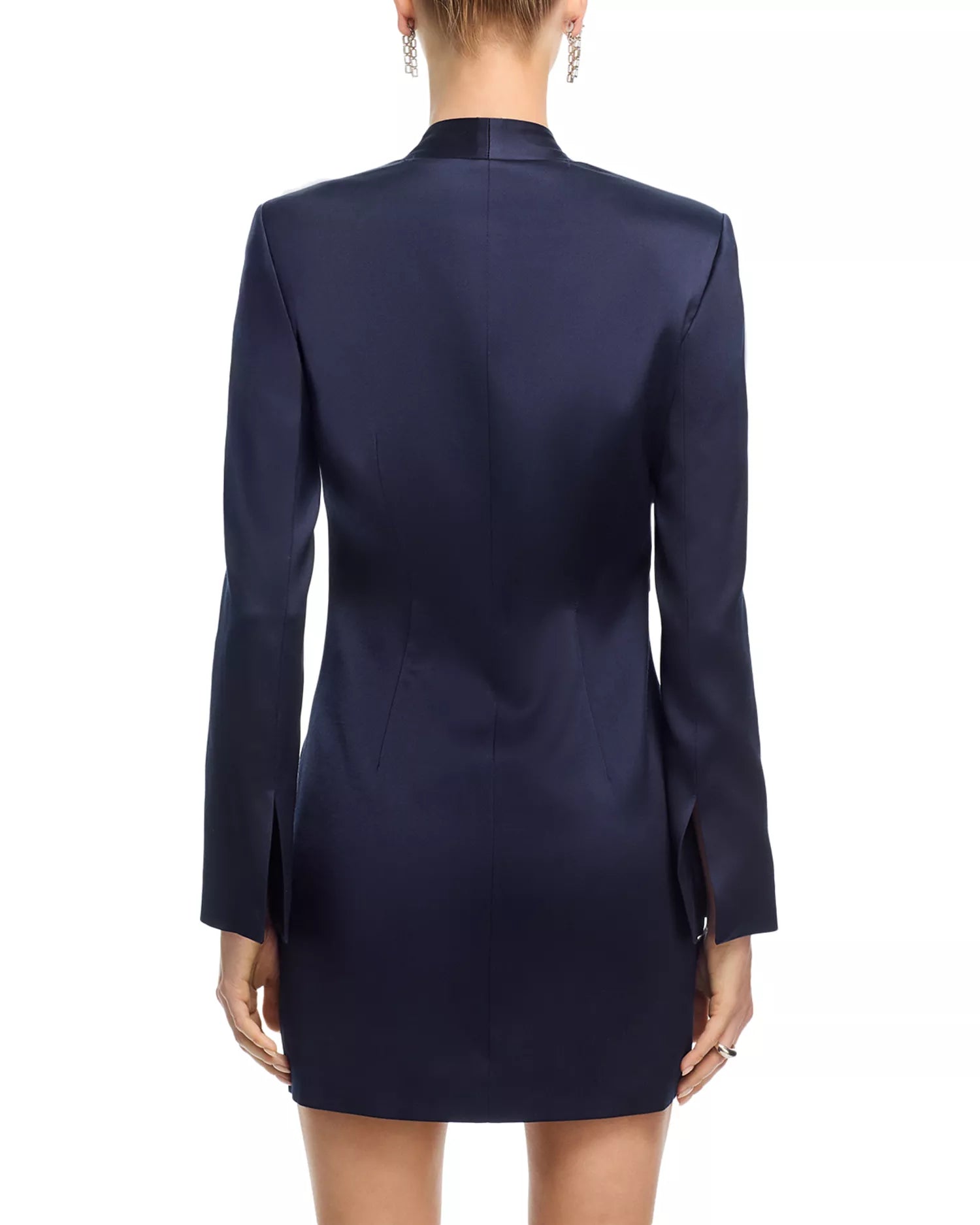 Cizd3287 Navy Wrap Dress