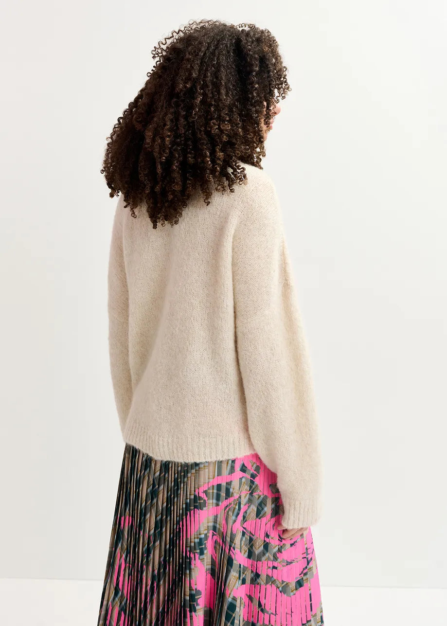 Esgarcon Floral Knitted Sweater