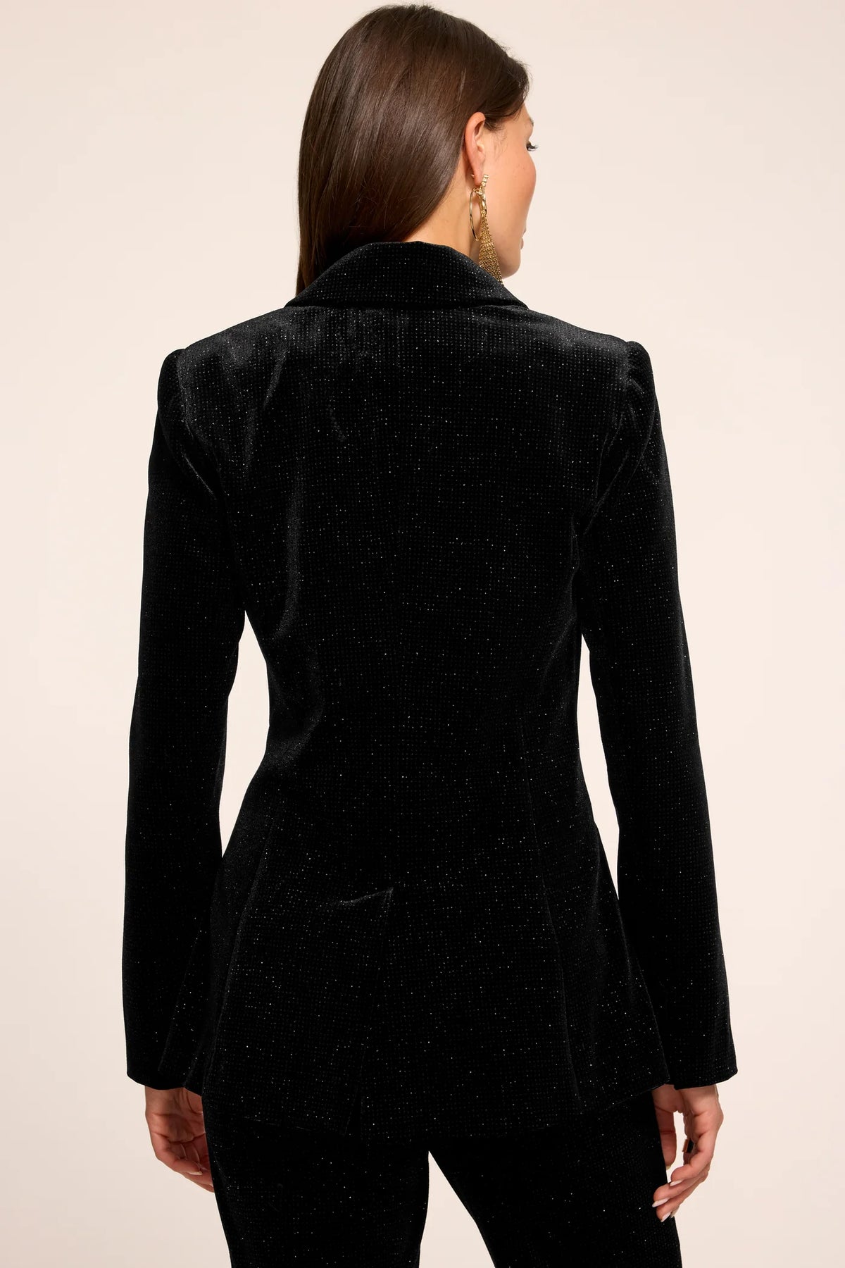 Raa4037 Velvet Sparkle Blazer