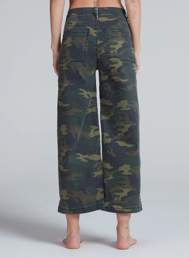 Asw1515 Virginia Wide Leg Jean - Camo