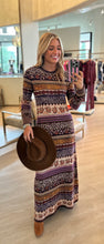 Load image into Gallery viewer, Ul0729 Woodlands Knit Dress
