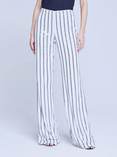 Load image into Gallery viewer, La2799 L’Agence White/Black Sequin Pant
