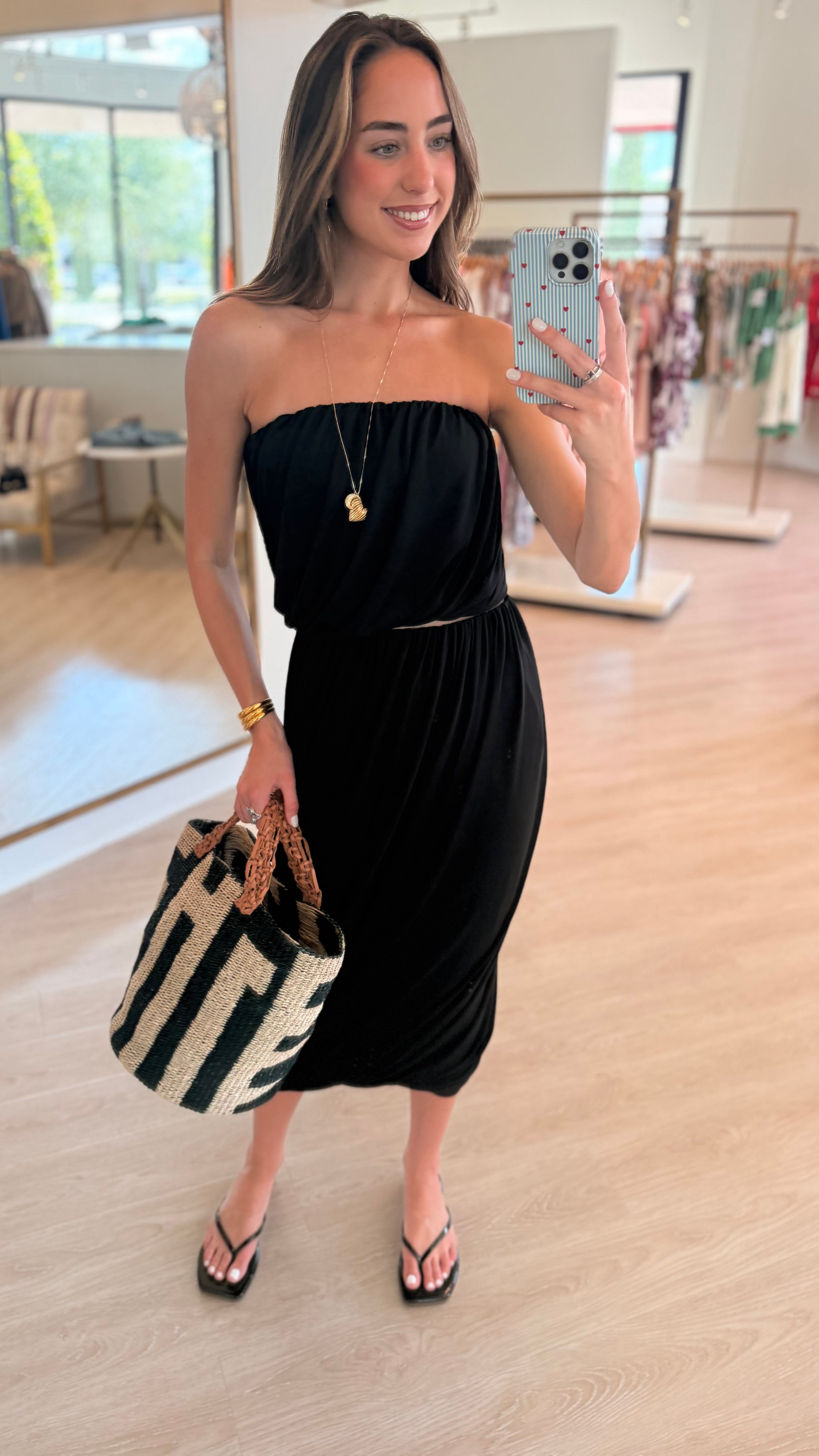 Cizs66127 Draped Midi Skirt