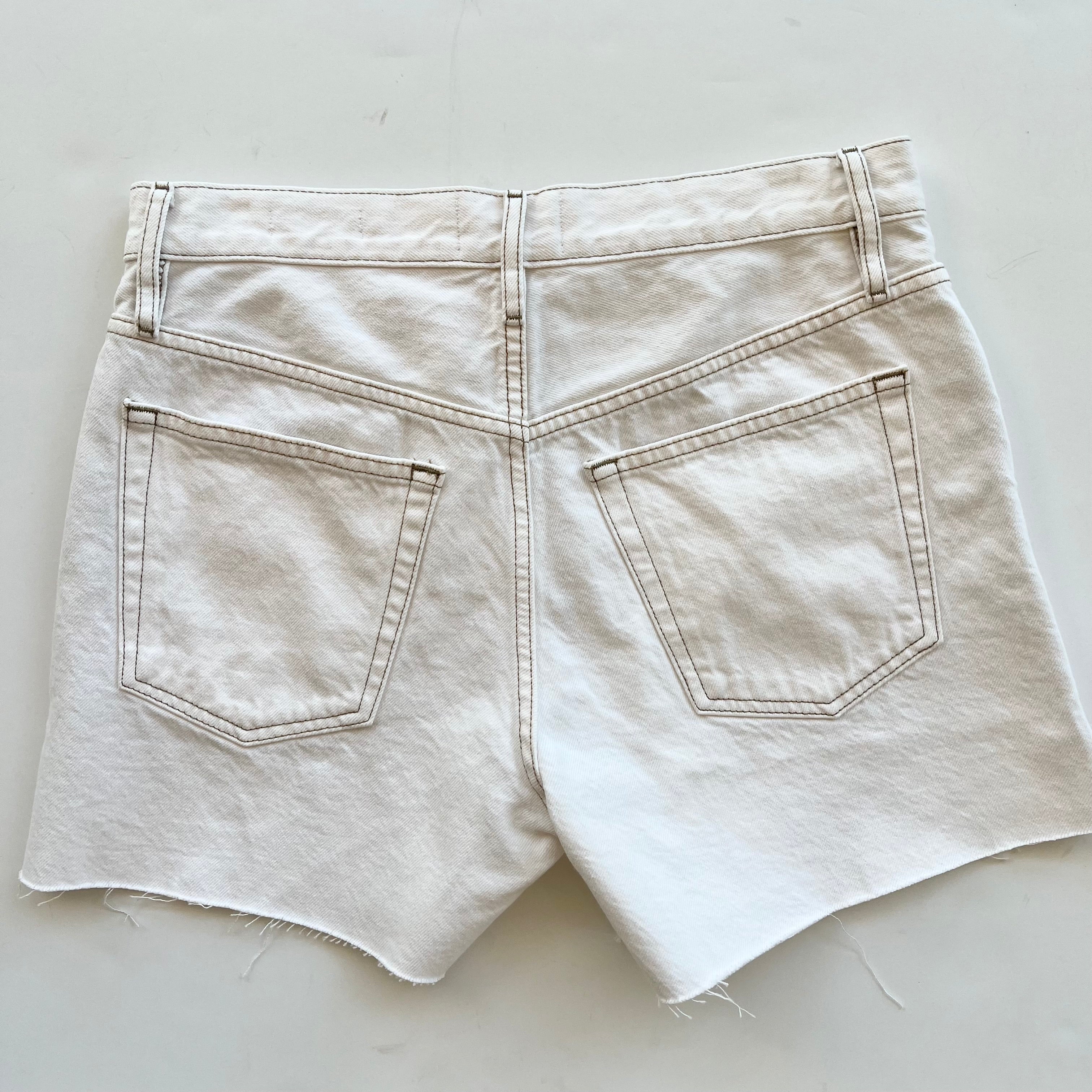 Fr728 Le Super High Denim Short - Au Natural Clean