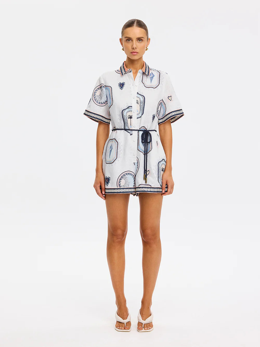 Kiy53 Seashell Romper