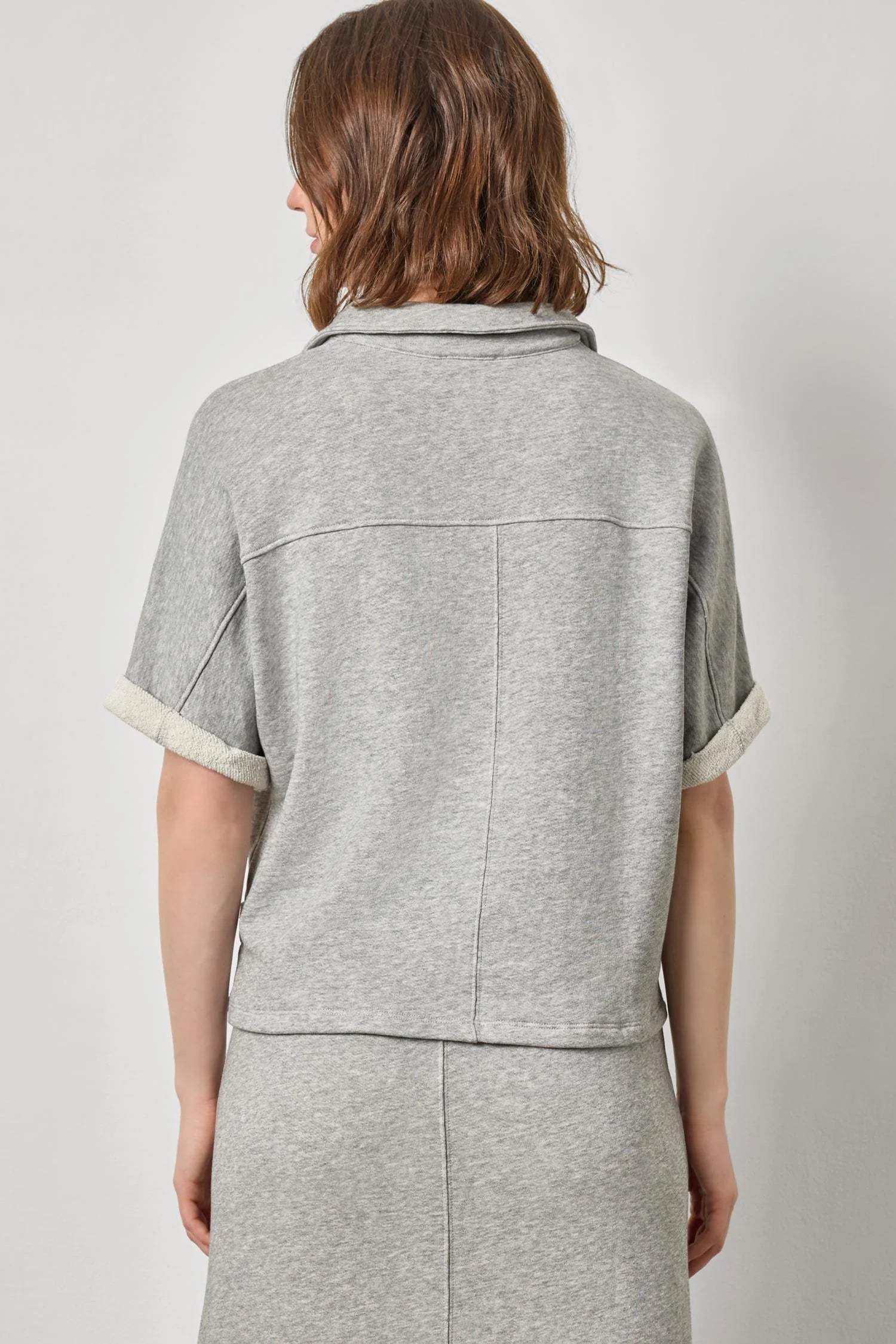 Lipa3300 Lilla P Oversized Terry Polo