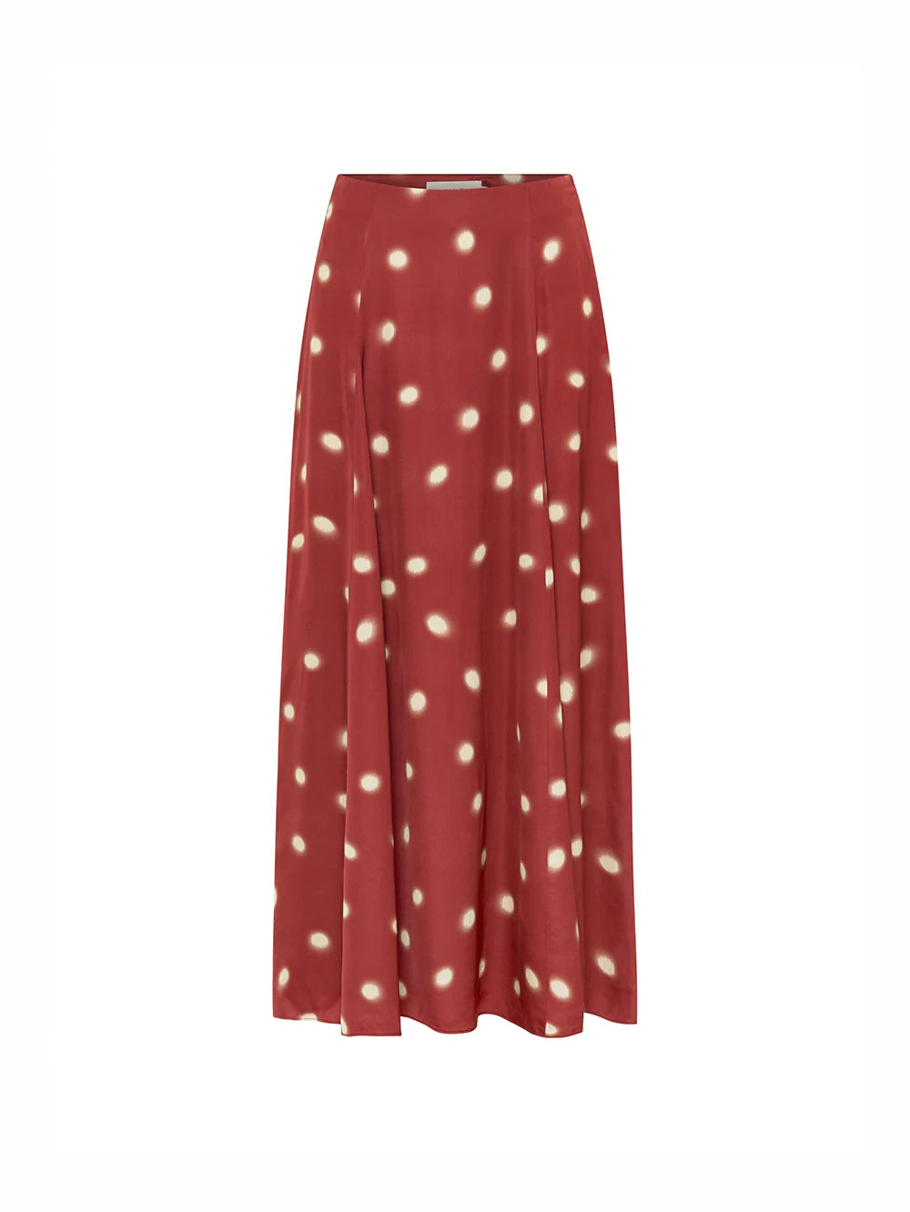 Ki758 Polka Dot Maxi Skirt