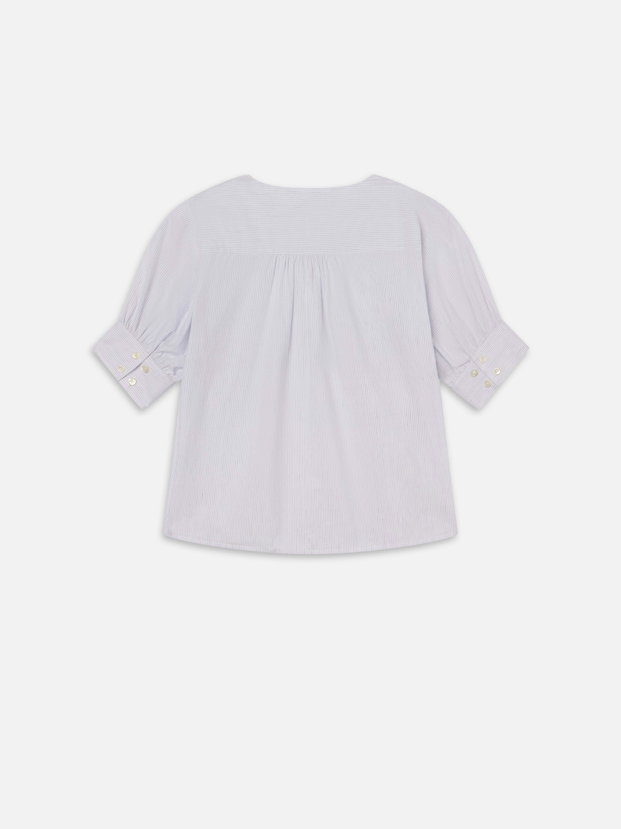 Frwe25 Steel Stripe Popover Top