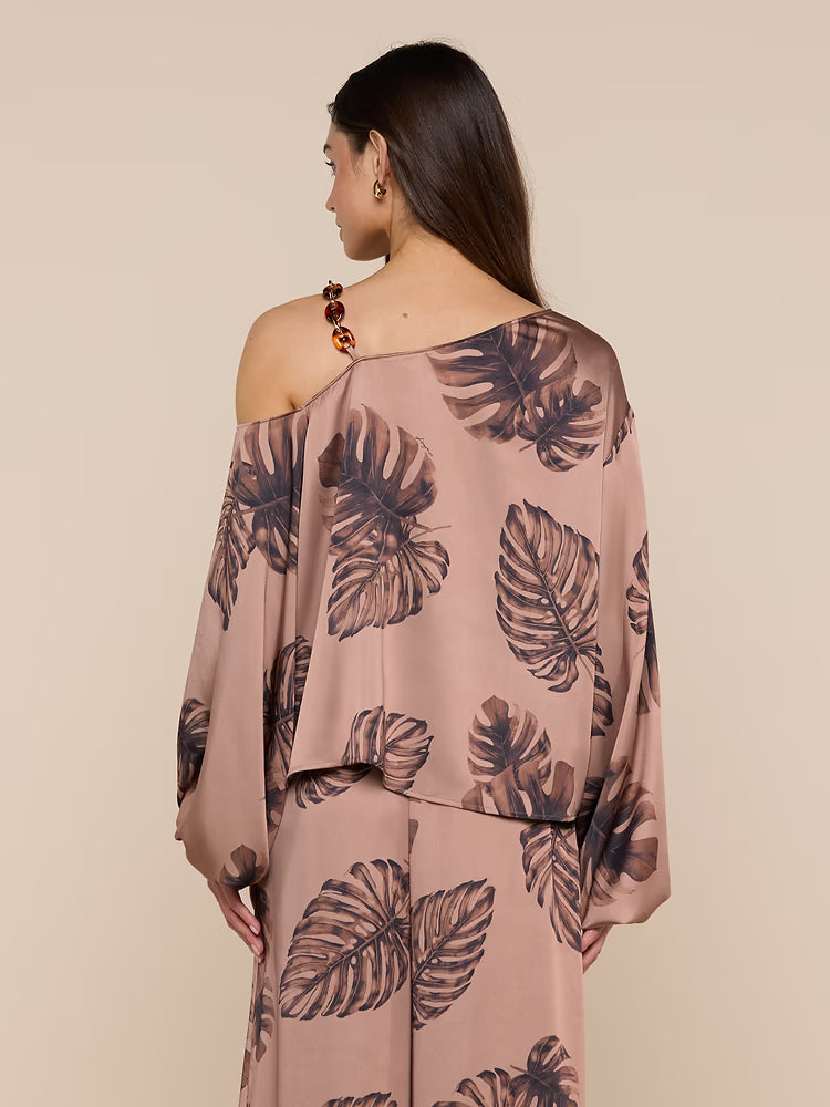 La40706 Chain Shoulder Palm Top