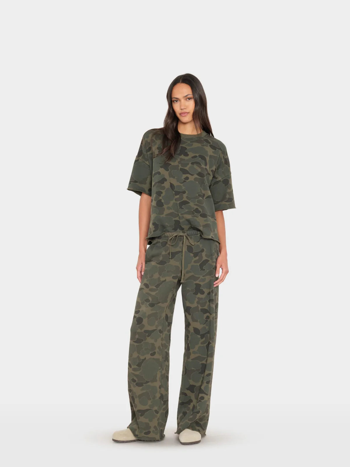 Xixf045 Camo Sweatpant