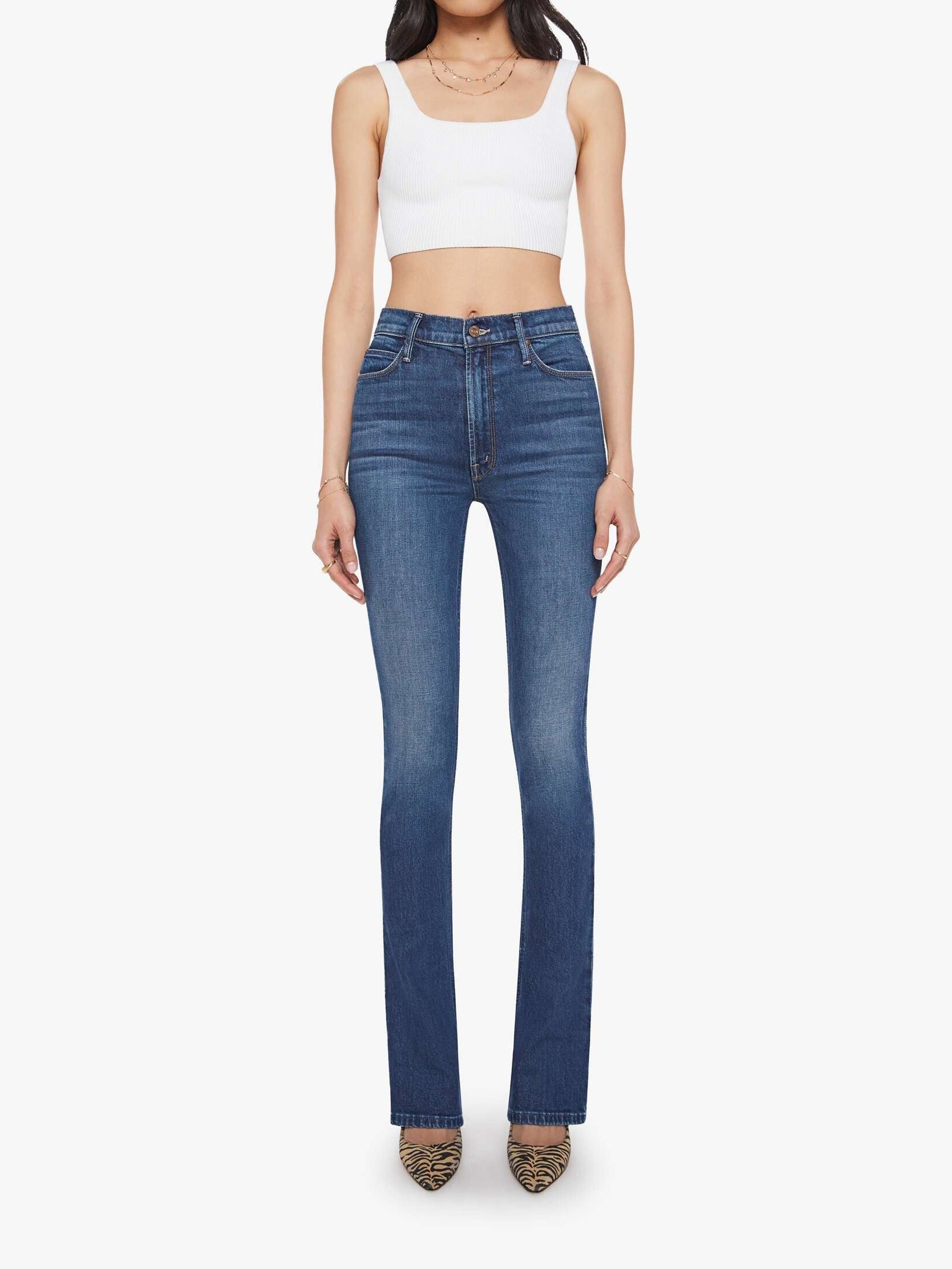 Mo1043 Runway Skinny Flare - Shine On