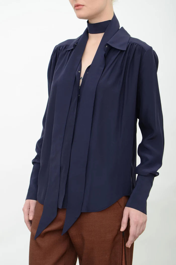 El1432 Tie Blouse