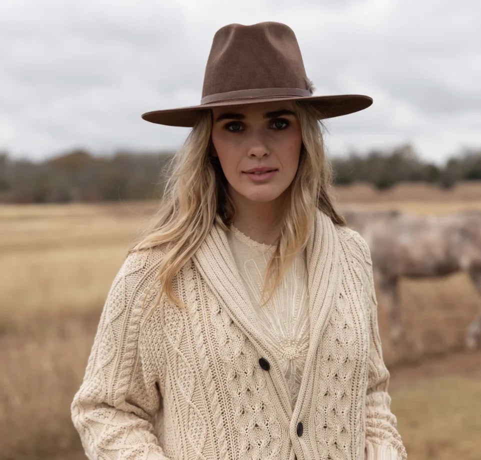 Fr5008 Juliet Hat - Walnut