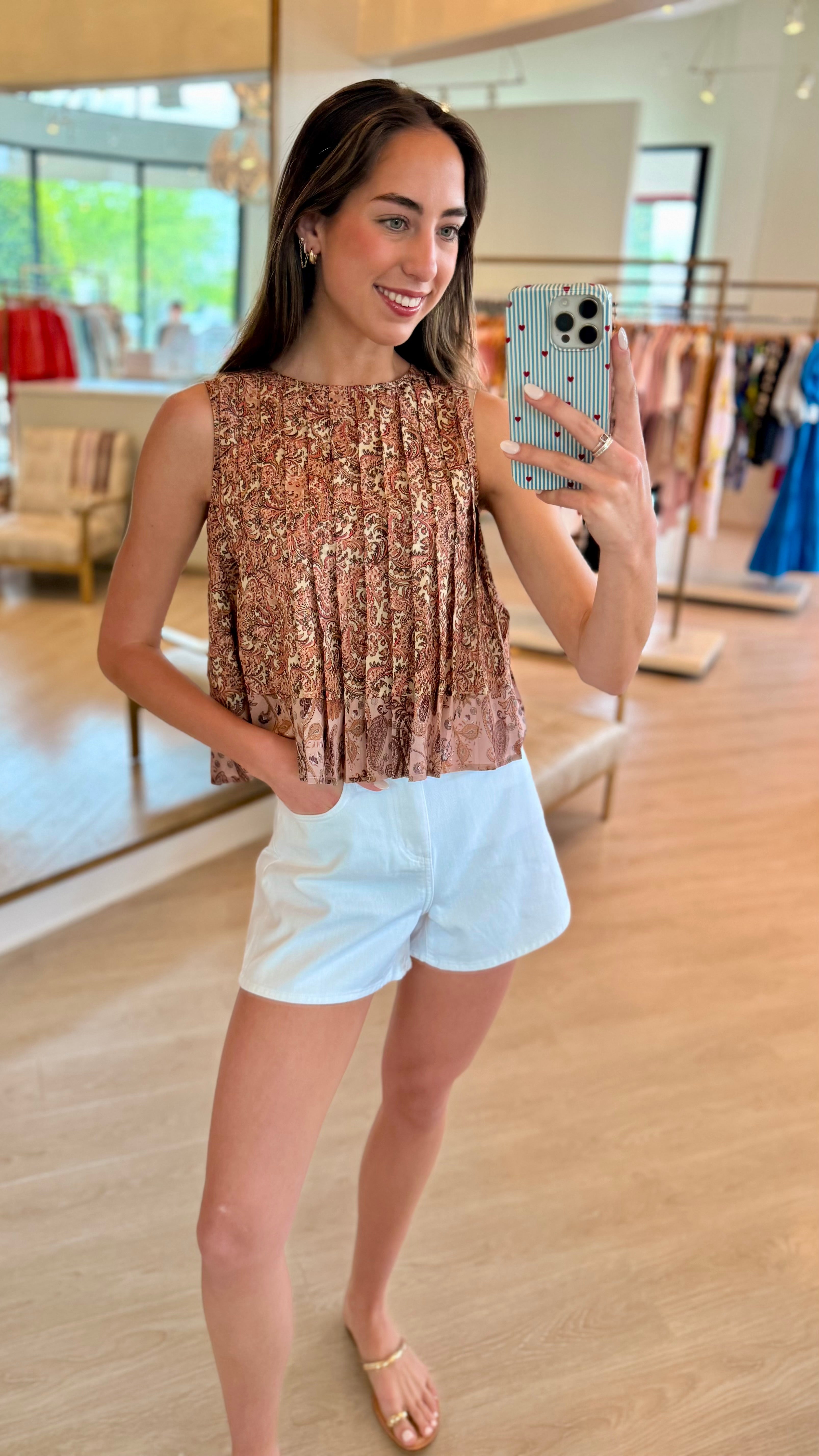 Su122 Floral Vine Top