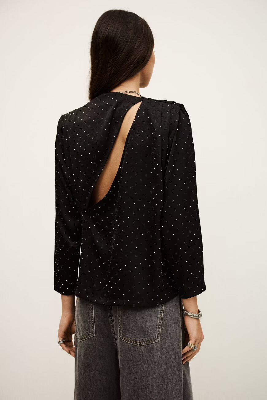 Badebra Studded Asymmetrical Top