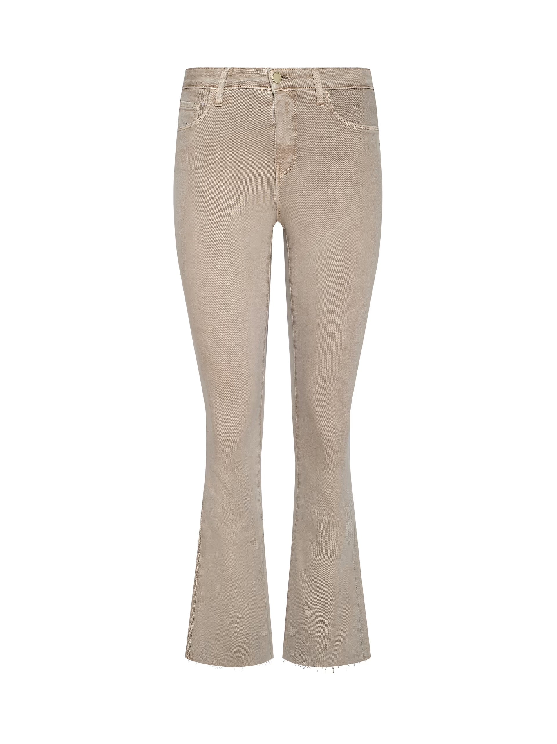 La2714 Kendra Crop Flare - Tan