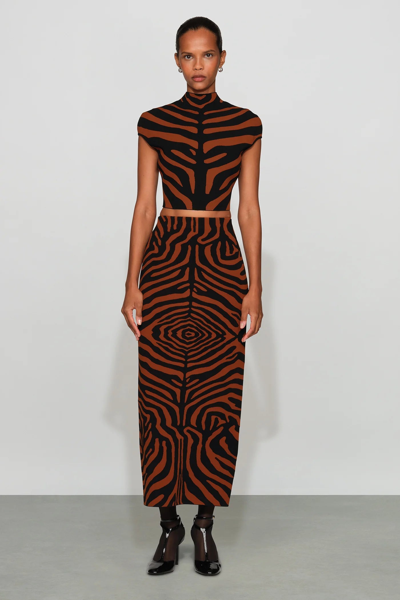 Et6921 Knit Midi Skirt
