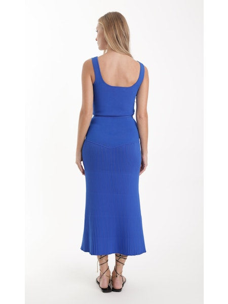 Ka6826 Set - Royal Blue Knit Set