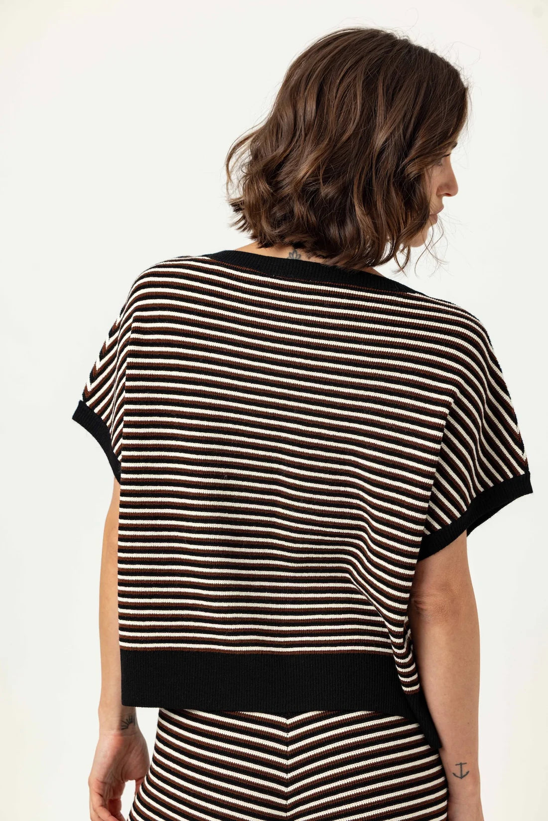 Su228 Striped Sweater