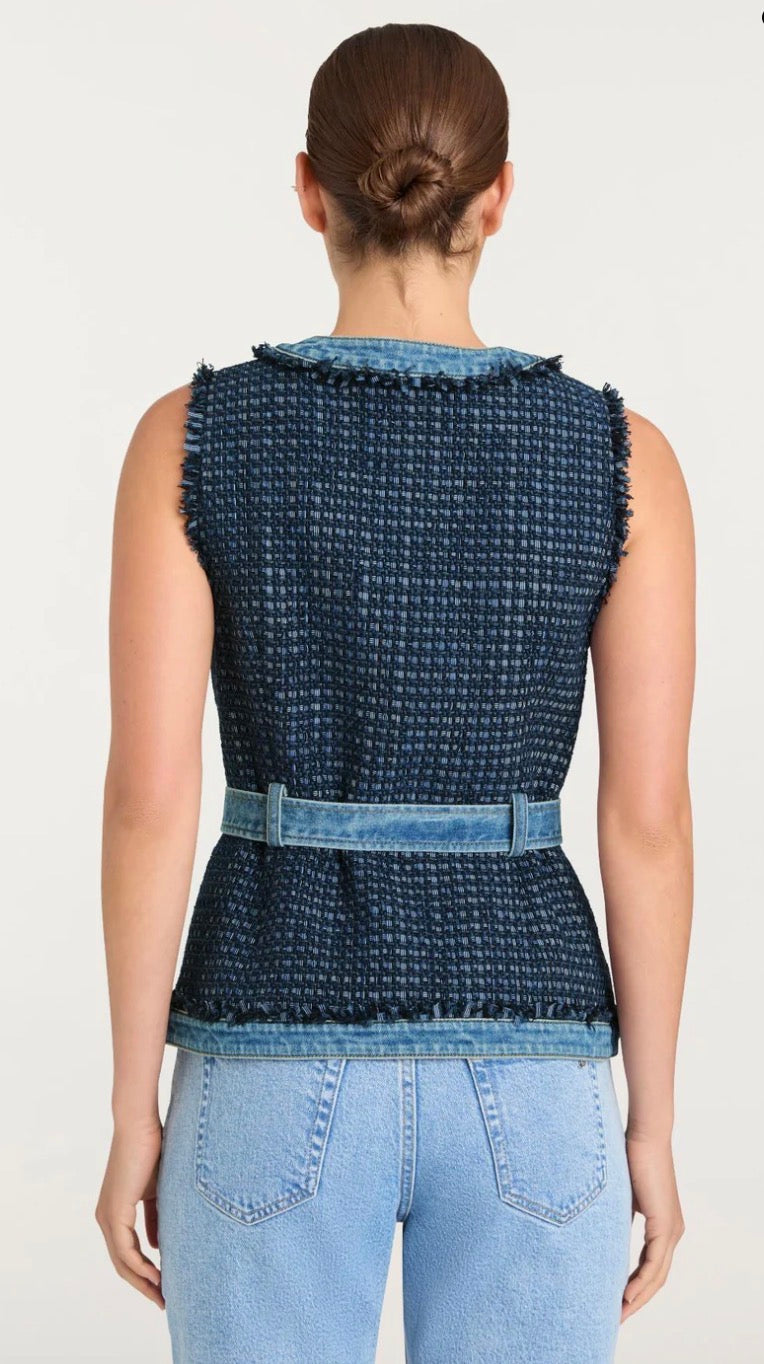 Cizv03011 Denim Vest