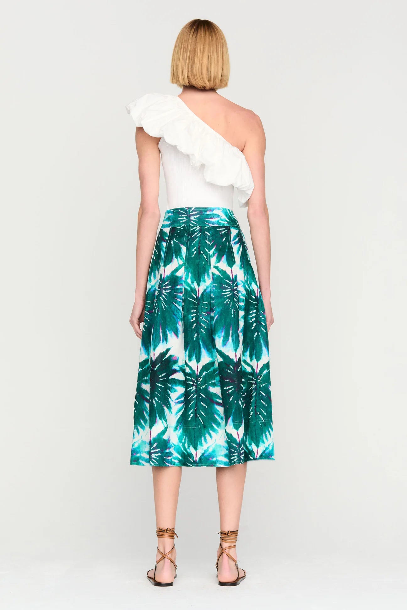 Ma367 Marie Oliver Monstera Skirt