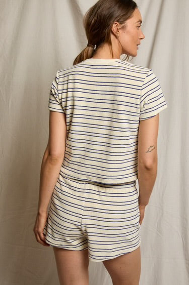 Pet250 SET - Cobalt Stripe Terry Set