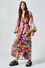 Load image into Gallery viewer, Sm2406 Multi Floral Midi Dress
