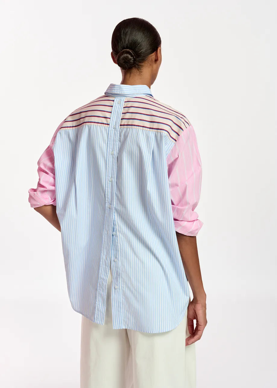 Esfamille Multicolor Button Down Shirt