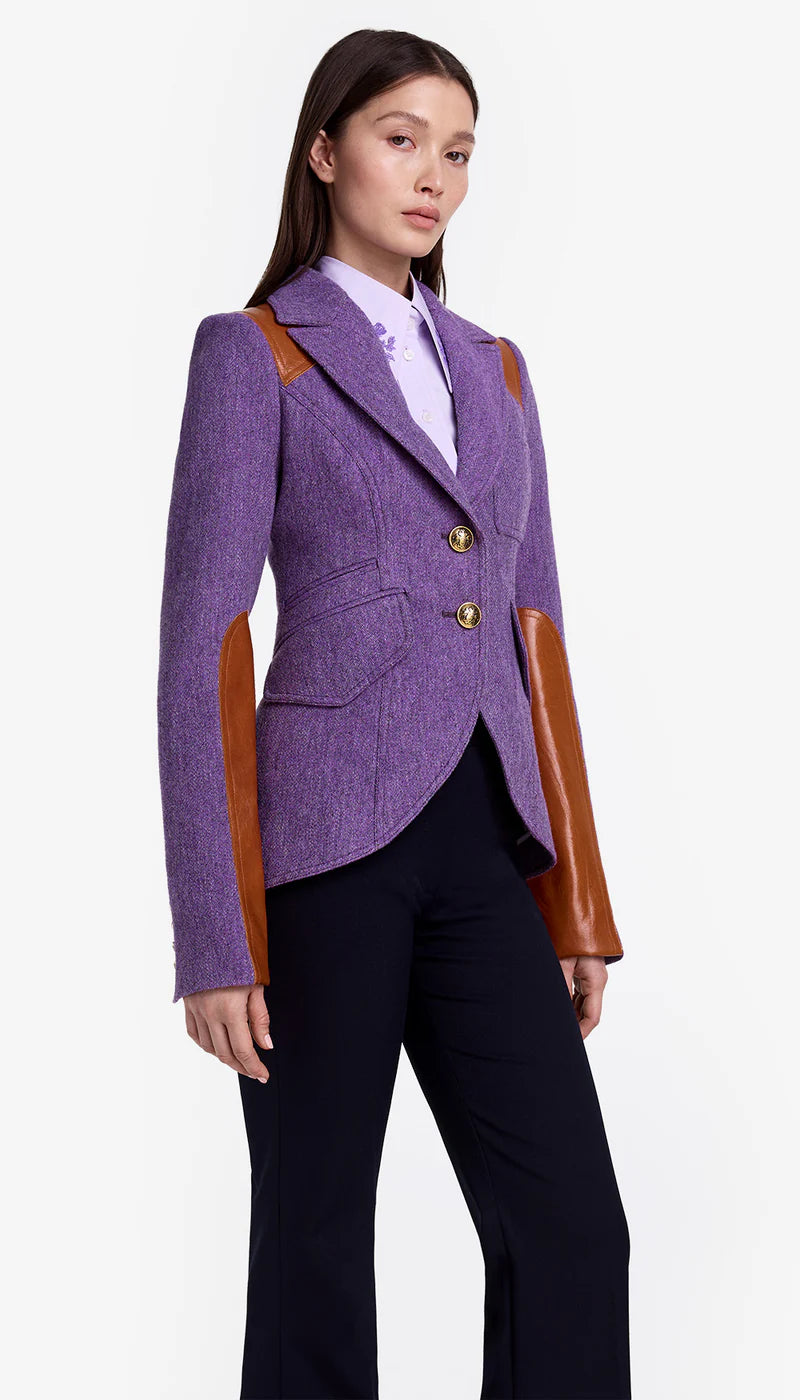 Sm25055 Amethyst Equestrian Blazer