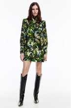 Load image into Gallery viewer, Smfa24102 Green Abstract Mini Dress
