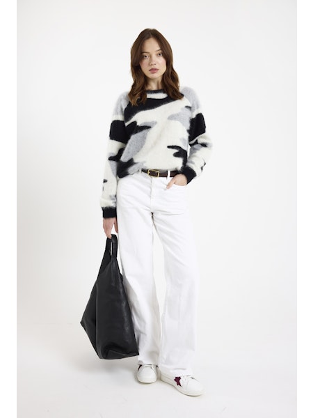 Br126 Grey Camo Sweater