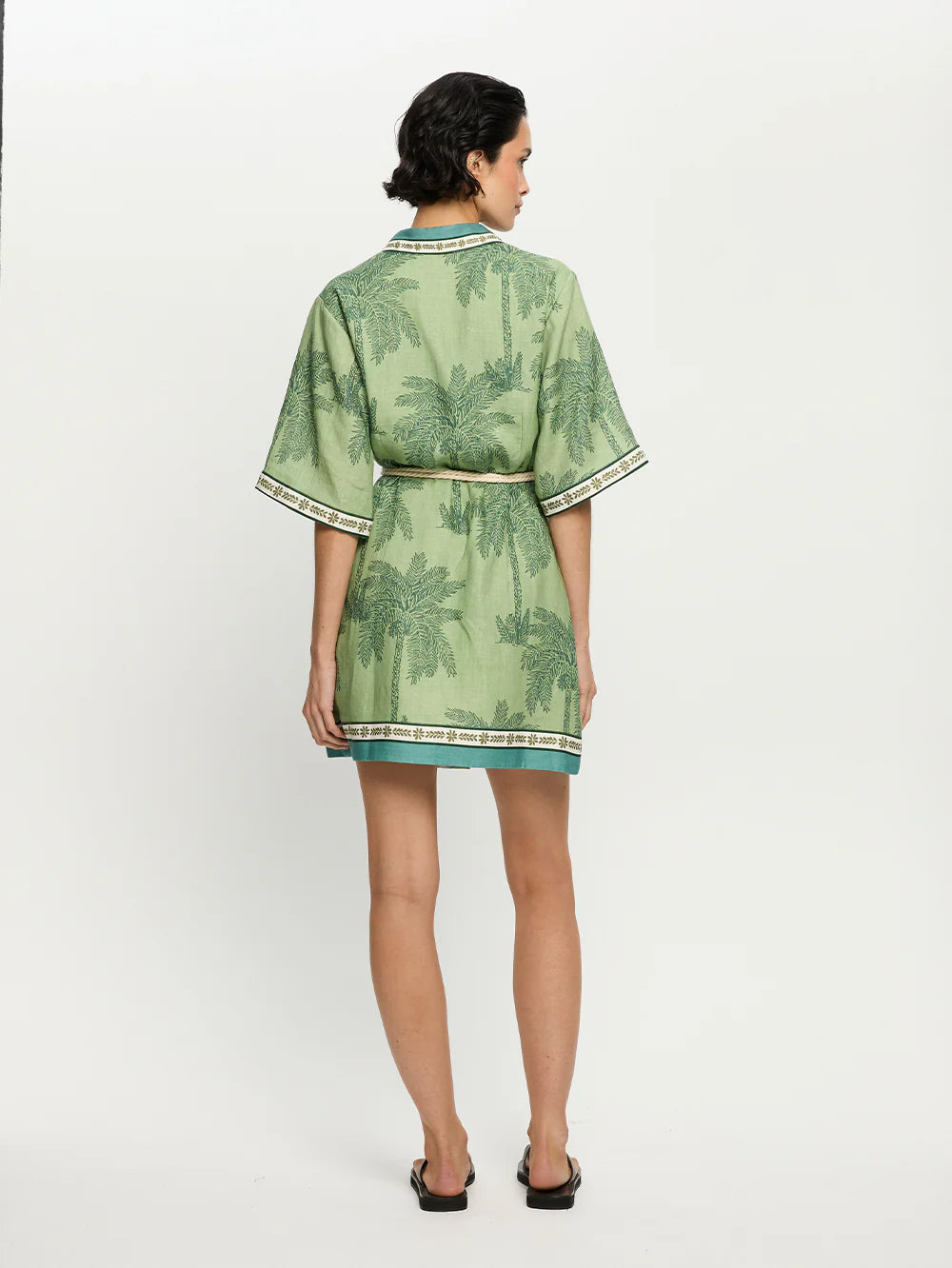 Kisd271 Botanical Mini Dress
