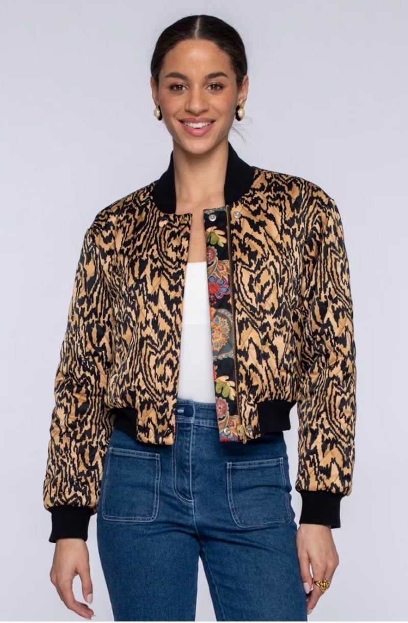 El418346 Reversible Bomber Jacket