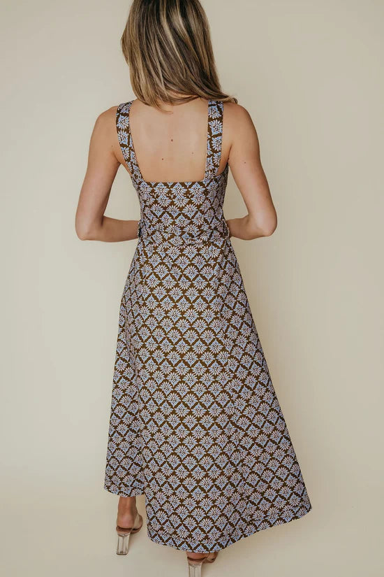La45 Lavender Field Denim Dress