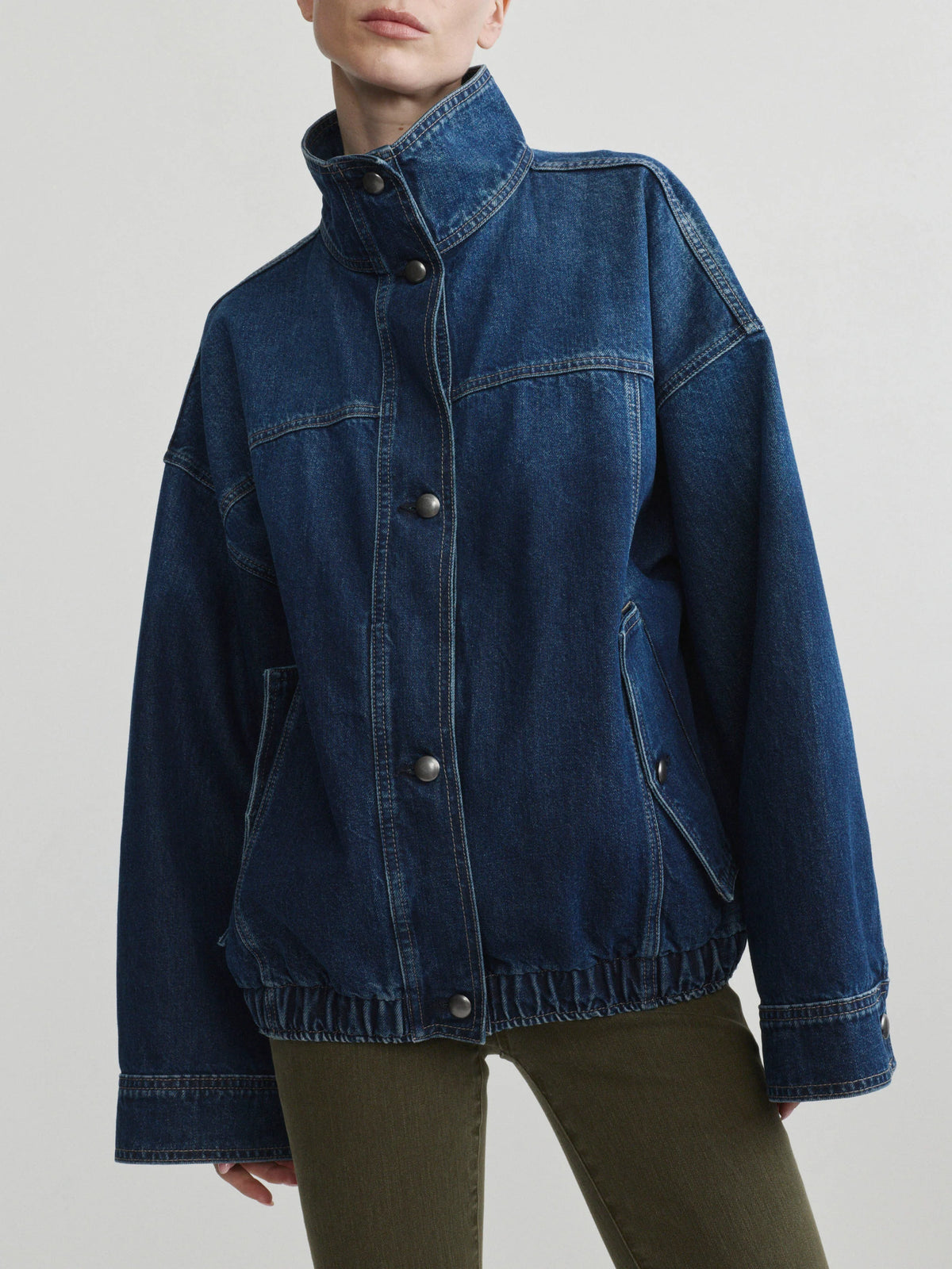 Dl80305 Oversized Denim Jacket