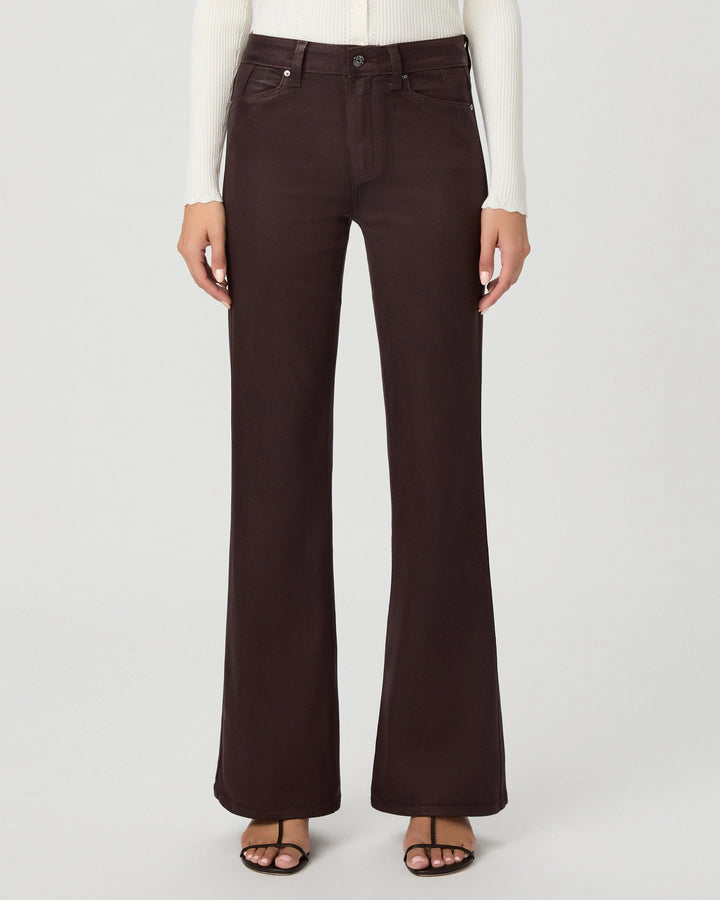 Pa8799 Sofia Flare Jean - Mulberry Coated
