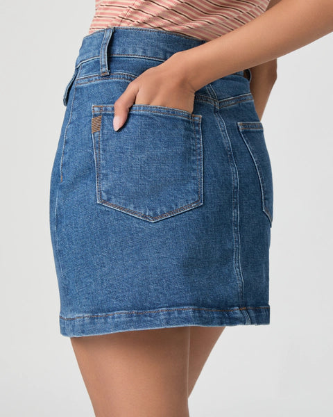 Pa978 Denim Mini Skirt
