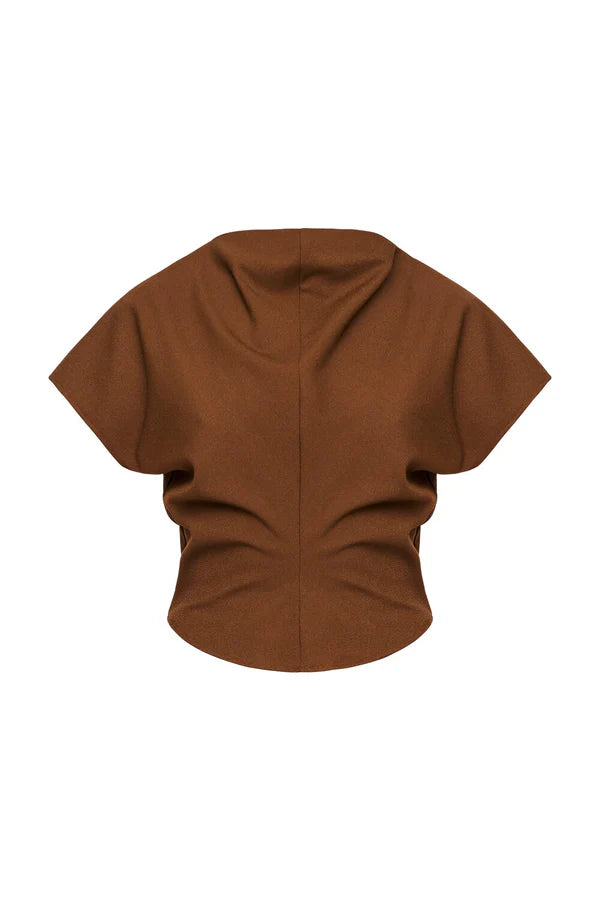 Cl1707b Chestnut Sculptural Top