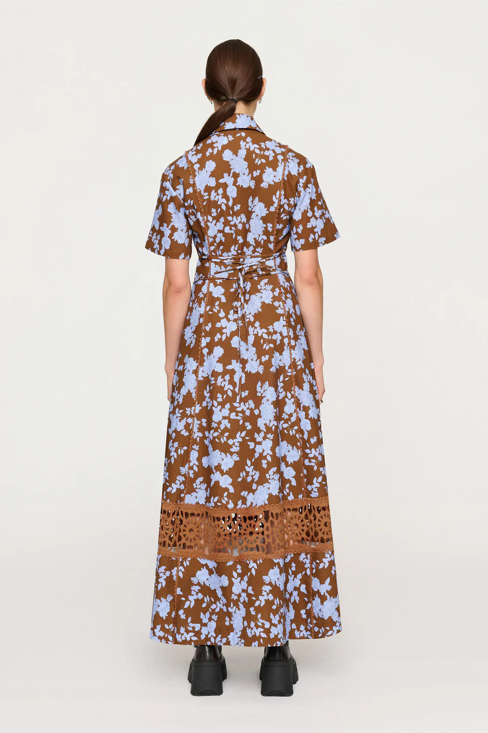 Cl1716 Bluebell Midi Shirtdress