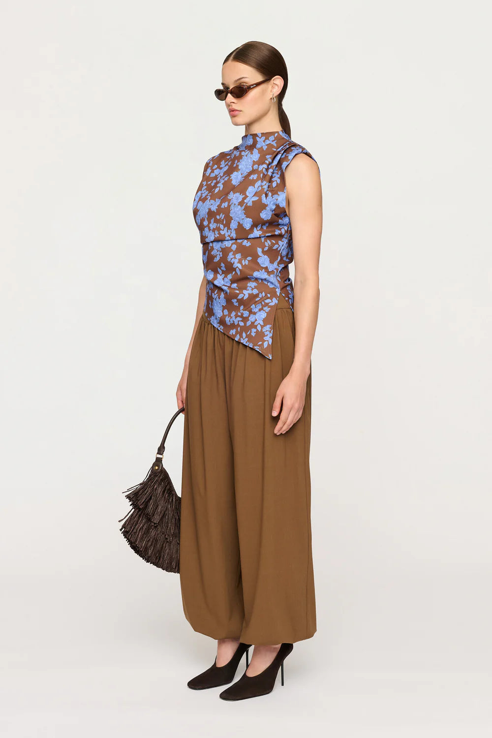 Cl1751 Bluebell Bloom Structured Top