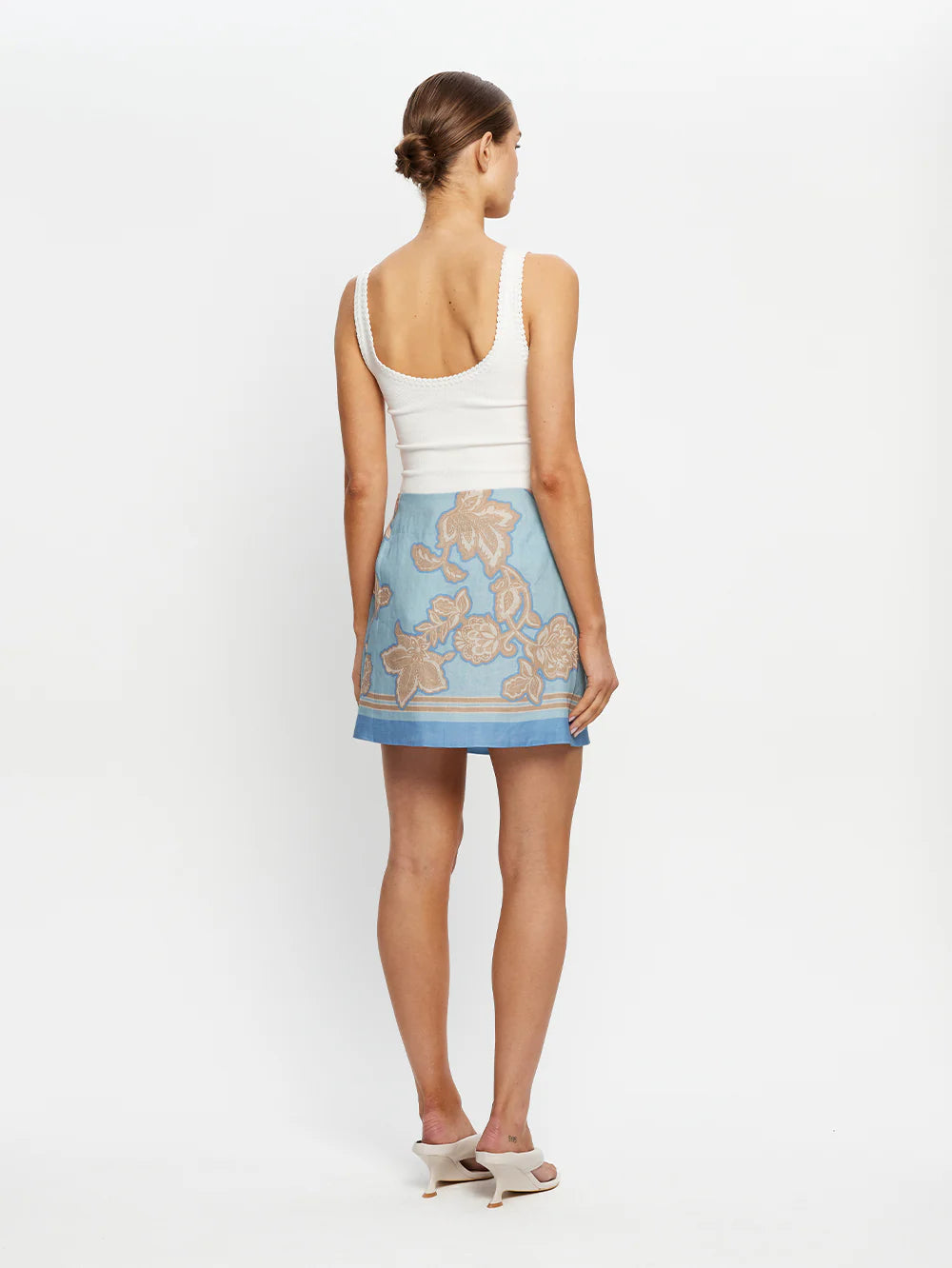 Ki5900 Botanical Wrap Skirt