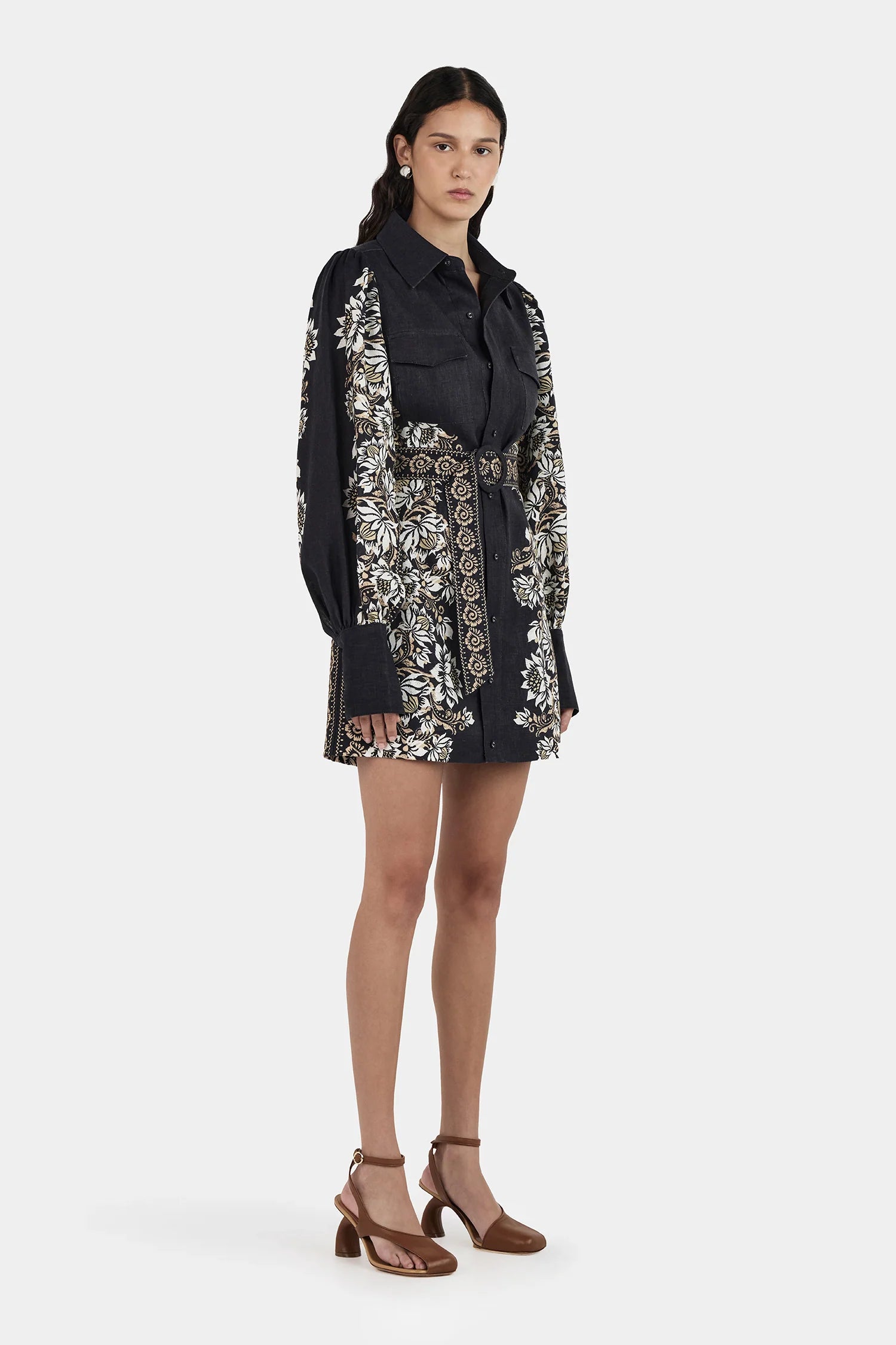 Ha8243 Midnight Bells Mini Dress
