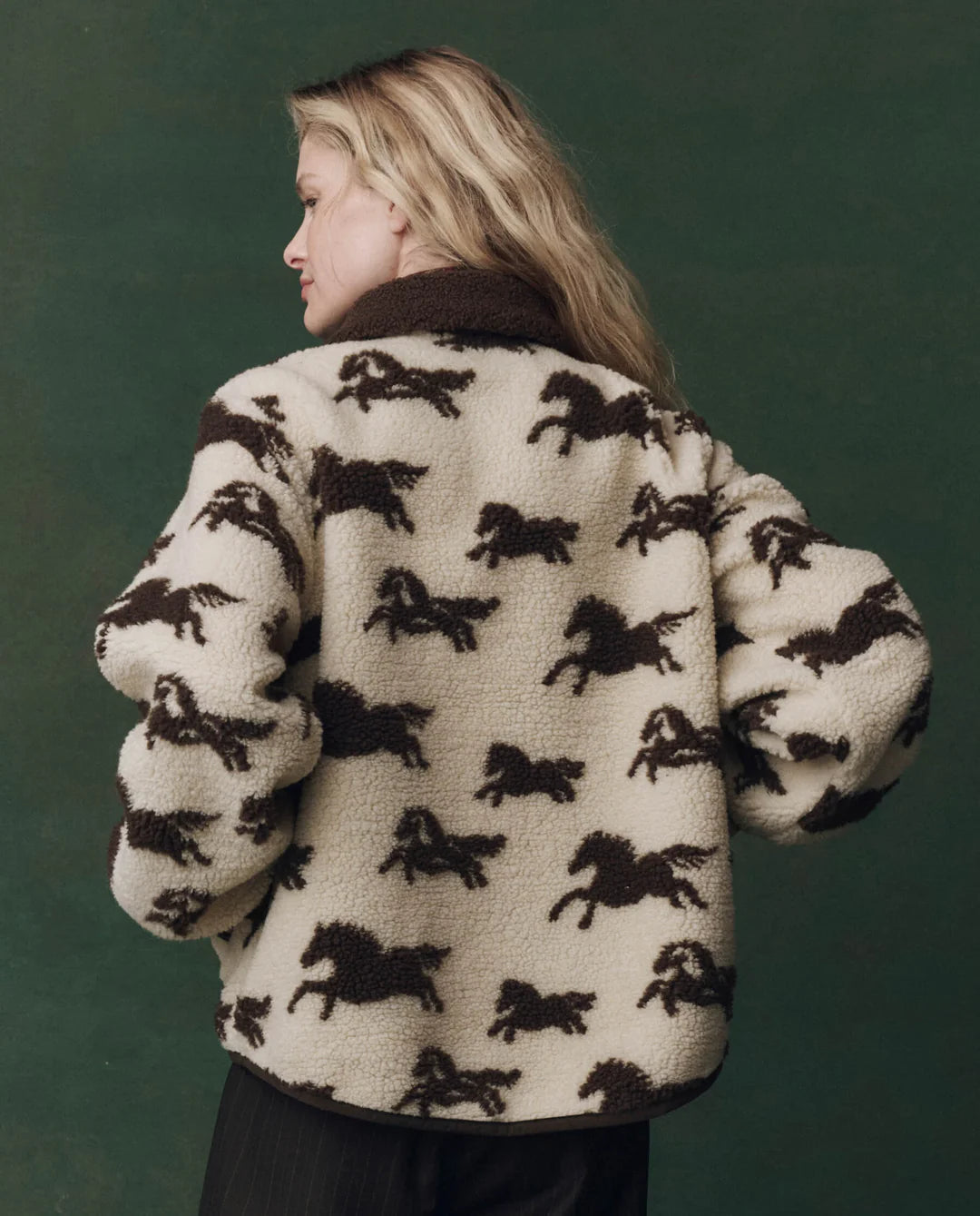 Gr4832 Giddy Up Fleece Jacket - Cream